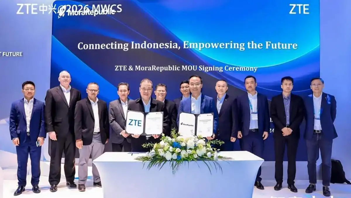 Perluas Akses Broadband Nasional, ZTE dan MoraRepublic Integrasikan Teknologi AI