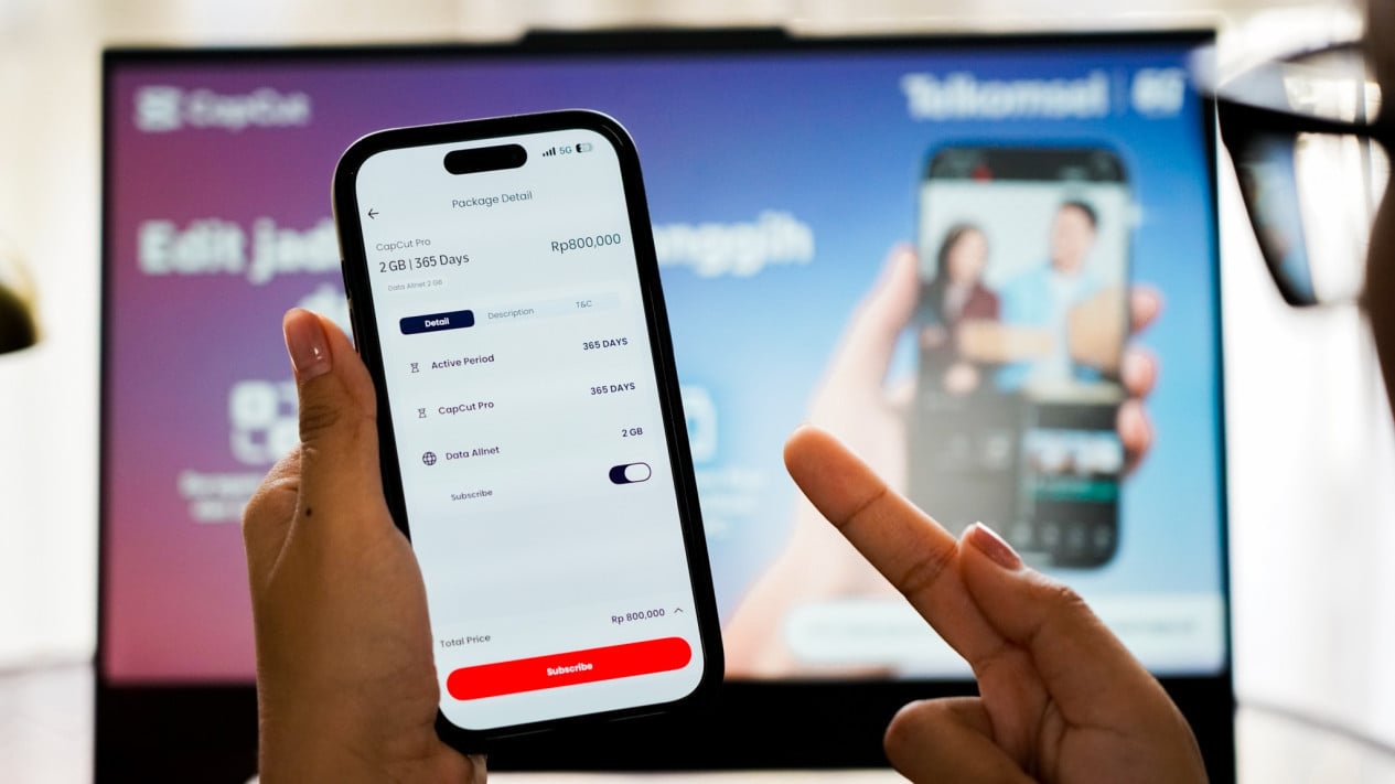 Permudah Produksi Konten, Telkomsel Sediakan Paket Bundling CapCut di MyTelkomsel