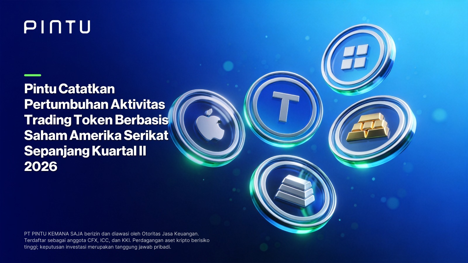 Diversifikasi Portofolio Meningkat, PINTU Catatkan Pertumbuhan Perdagangan Saham Amerika Serikat
