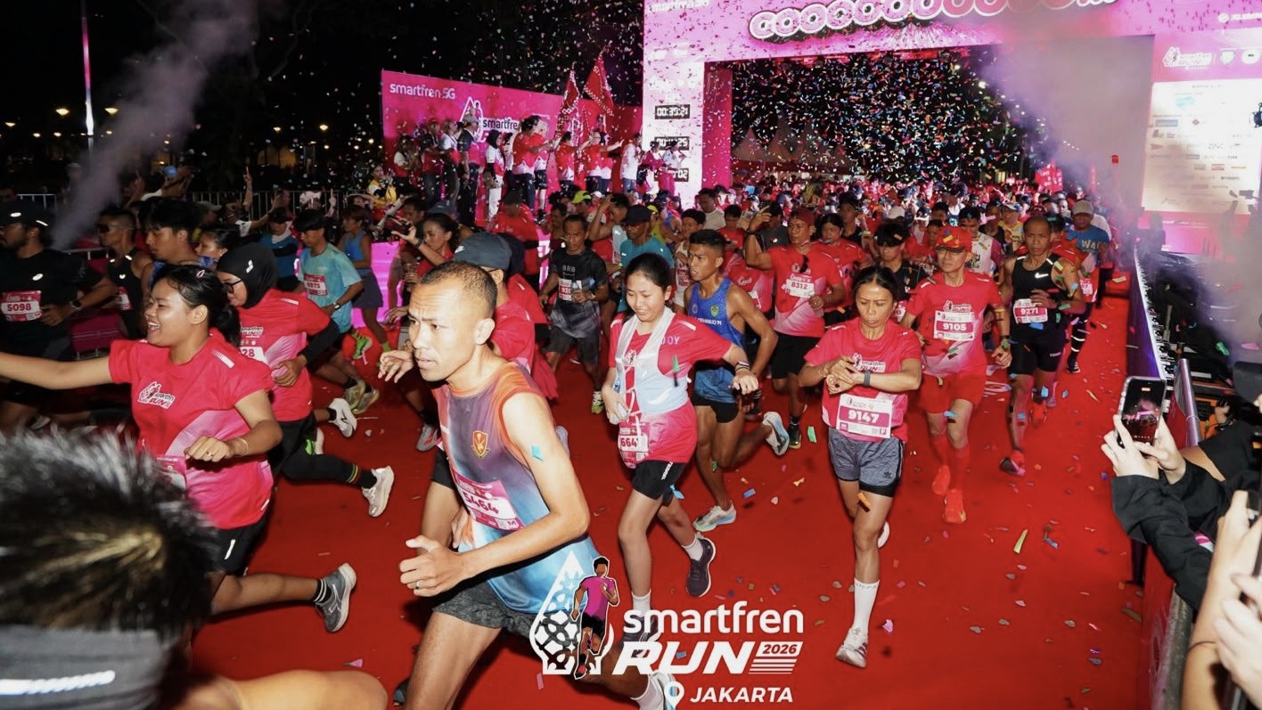 Tingkatkan Loyalitas Pelanggan, XLSMART Selenggarakan Ajang Lari SMARTFREN RUN 2026